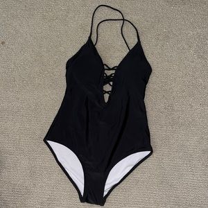 Black one piece